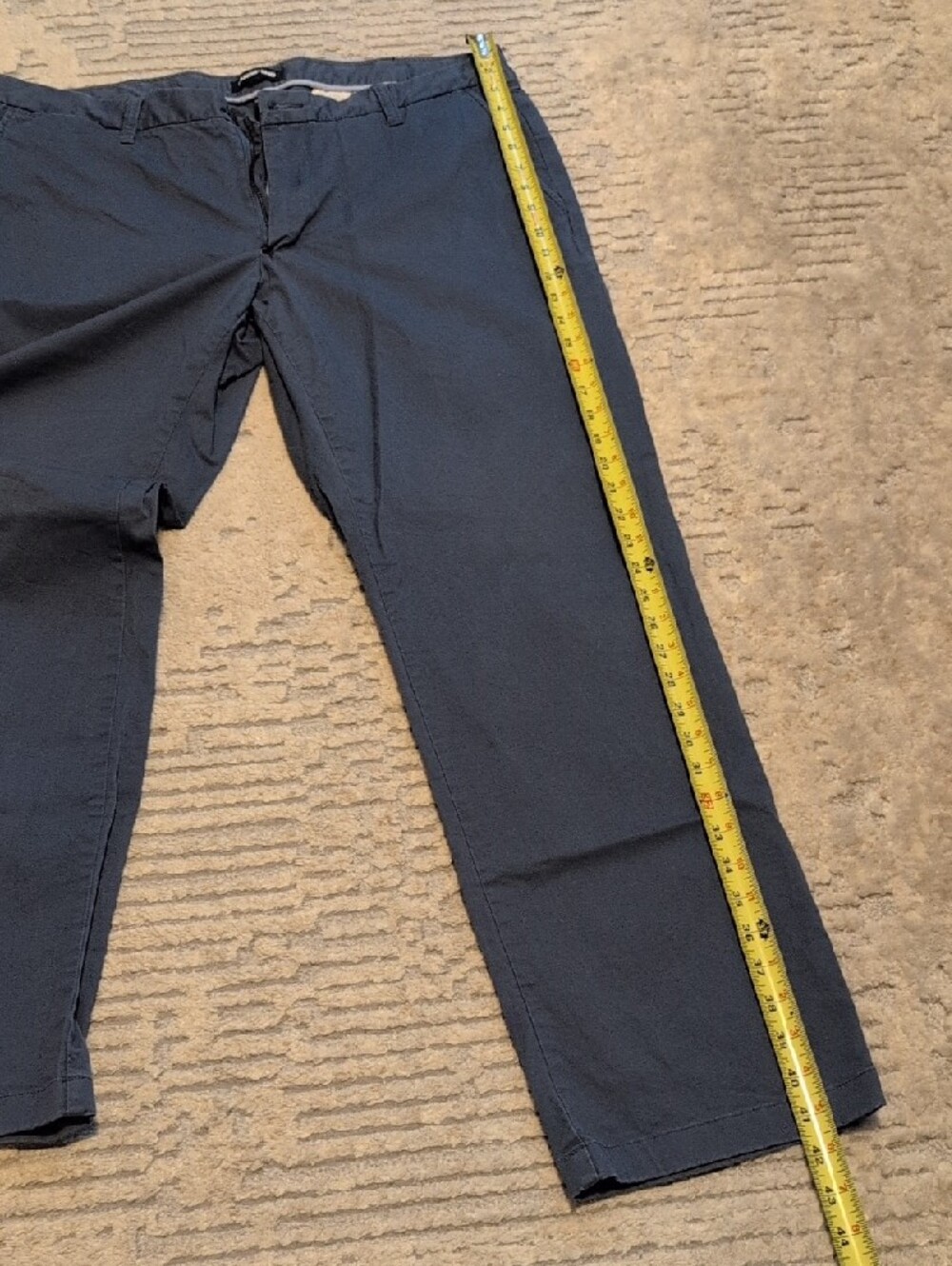 Lands' End Men's Blue Chinos - Picture 7 of 10